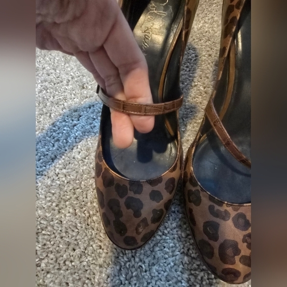 Cole Haan- Leopard Heels - Picture 2 of 10